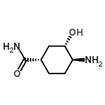 CAS 登录号：615569-15-8， (1S,3S,4S)-4-氨基-3-羟基环己烷甲酰胺