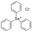 CAS 登录号：6158-73-2， 三苯基硒鎓氯化物