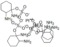CAS 登录号：61593-75-7， 1,2-二氨基环己基硫酸铂