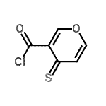 CAS 登录号：61611-81-2， 4-硫代-4H-吡喃-3-甲酰氯