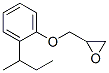 CAS 登录号：6162-09-0， 1-(2,3-环氧丙氧基)-2-(1-甲基丙基)苯