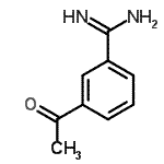 CAS 登录号：61625-21-6， 3-乙酰基苯甲脒