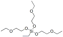 CAS 登录号：61667-41-2， 7-(2-乙氧基乙氧基)-7-乙基-3,6,8,11-四氧杂-7-硅杂十三烷