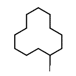 CAS 登录号：61682-10-8， 碘环十二烷