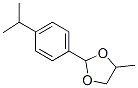 CAS 登录号：61683-79-2， 4-甲基-2-(4-丙-2-基苯基)-1,3-二氧戊环
