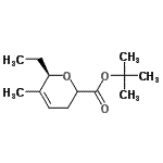 CAS#: 616895-70-6， 2-Methyl-2-propanyl (6R)-6-ethyl-5-methyl-3,6-dihydro-2H-pyran-2-carboxylate
