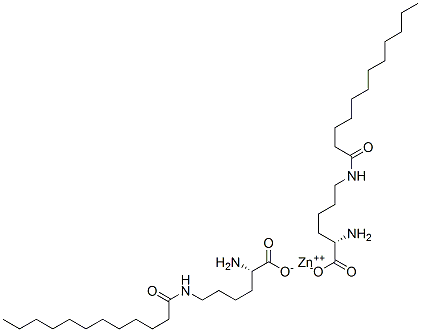 CAS 登录号：61745-61-7， 二(N6-月桂酰-L-赖氨酸)锌