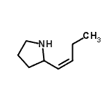 CAS 登录号：617713-95-8， 2-[(1Z)-1-丁烯-1-基]吡咯烷
