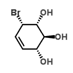 CAS 登录号：61825-76-1， (1R,2S,3R,6S)-6-溴-4-环己烯-1,2,3-三醇