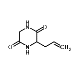 CAS 登录号：61892-78-2， 3-烯丙基-2,5-哌嗪二酮