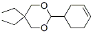 CAS 登录号：61920-33-0， 2-(1-环己-3-烯基)-5,5-二乙基-1,3-二恶烷