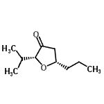 CAS 登录号：619322-62-2， (2R,5S)-2-异丙基-5-丙基二氢-3(2H)-呋喃酮