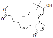 CAS 登录号：61956-81-8， 16,16-二甲基前列腺素 A2 甲酯