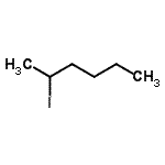 CAS 登录号：6196-80-1， 2-碘己烷