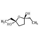 CAS 登录号：620158-64-7， (2R,5R)-2,5-二乙基四氢-2,5-呋喃二醇