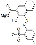 CAS 登录号：62103-78-0， 3-羟基-4-[(4-甲基-2-磺酸基苯基)偶氮]-2-萘甲酸镁