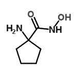 CAS 登录号：62104-33-0， 1-氨基-N-羟基环戊烷甲酰胺
