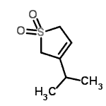 CAS 登录号：62157-92-0， 3-异丙基-2,5-二氢噻吩1,1-二氧化物