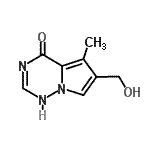 CAS 登录号：621685-54-9， 6-(羟基甲基)-5-甲基吡咯并[2,1-f][1,2,4]三嗪-4(1H)-酮