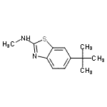 CAS 登录号：62194-27-8， N-甲基-6-(2-甲基-2-丙基)-1,3-苯并噻唑-2-胺