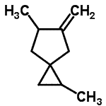 CAS 登录号：62238-24-8， 1,5-二甲基-6-亚甲基螺[2.4]庚烷