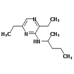 CAS 登录号：622835-19-2， 3,6-二乙基-N-(2-戊烷基)-2-吡嗪胺