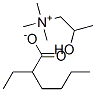 CAS#: 62314-22-1， (2-Hydroxypropyl)Trimethylammonium 2-Ethylhexanoate