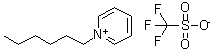 CAS 登录号：623167-81-7， 1-己基吡啶鎓三氟甲烷磺酸盐