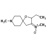 CAS 登录号：623168-17-2， N-[(3E)-2-乙基-8-甲基-1-氧杂-8-氮杂螺[4.5]癸-3-亚基]-N-甲胺氧化物