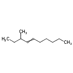 CAS 登录号：62338-47-0， 3-甲基-4-癸烯