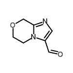 CAS 登录号：623564-43-2， 5,6-二氢-8H-咪唑并[2,1-c][1,4]恶嗪-3-甲醛