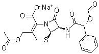 CAS#: 62442-74-4， Sodium (6R,7R)-3-(Acetyloxymethyl)-7-[[(2R)-2-Formyloxy-2-Phenyl-Acetyl]Amino]-8-Oxo-5-Thia-1-Azabicyclo[4.2.0]Oct-2-Ene-2-Carboxylate