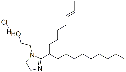CAS 登录号：62449-33-6， 2-(8Z)-8-十七碳烯基-4,5-二氢-1H-咪唑-1-乙醇单盐酸盐