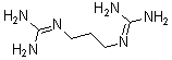 CAS 登录号：62476-84-0， N,N'''-1,3-丙烷二基二胍