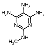 CAS 登录号：62496-02-0， N<sup>2</sup>-甲基-2,4,5,6-嘧啶四胺
