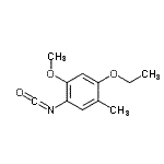 CAS#: 625119-57-5， 1-Ethoxy-4-isocyanato-5-methoxy-2-methylbenzene