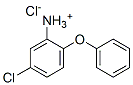CAS 登录号：6259-38-7， 5-氯-2-苯氧基苯铵氯化物