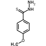 CAS 登录号：62625-55-2， 4-甲氧基硫代苯甲酰肼
