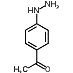 CAS 登录号：62646-10-0， 1-(4-肼基苯基)乙酮