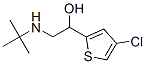 CAS 登录号：62673-47-6， 2-叔-丁基氨基-1-(4-氯-2-噻吩基)乙醇