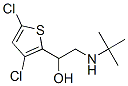 CAS 登录号：62673-49-8， 2-叔-丁基氨基-1-(3,5-二氯-2-噻吩基)乙醇