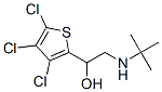 CAS 登录号：62673-51-2， 2-叔-丁基氨基-1-(3,4,5-三氯-2-噻吩基)乙醇