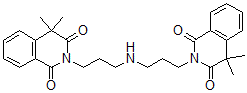 CAS 登录号：62715-01-9， 2,2'-(亚氨基二(三亚甲基))-二-(4,4-二甲基-1,3-(2H,4H)-异喹啉二酮)
