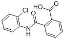 结构式 CAS# 6273-12-7, 2-[[(2-氯苯基)氨基]羰基]-苯甲酸