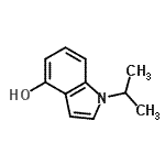 CAS 登录号：627502-14-1， 1-异丙基-1H-吲哚-4-醇