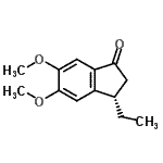 CAS#: 627518-53-0， (3S)-3-Ethyl-5,6-dimethoxy-1-indanone
