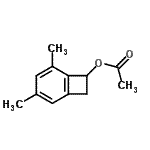CAS#: 627528-53-4， 3,5-Dimethylbicyclo[4.2.0]octa-1,3,5-trien-7-yl acetate