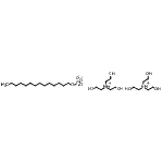 CAS 登录号：62763-70-6， 二[2-羟基-N,N-二(2-羟基乙基)乙铵]十四烷基磷酸酯