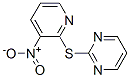 CAS 登录号：62782-69-8， 2-[(3-硝基-2-吡啶基)硫代]嘧啶