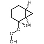 CAS#: 627878-14-2， (1R,2S,6S)-2-Trioxidanylbicyclo[4.1.0]heptan-2-ol